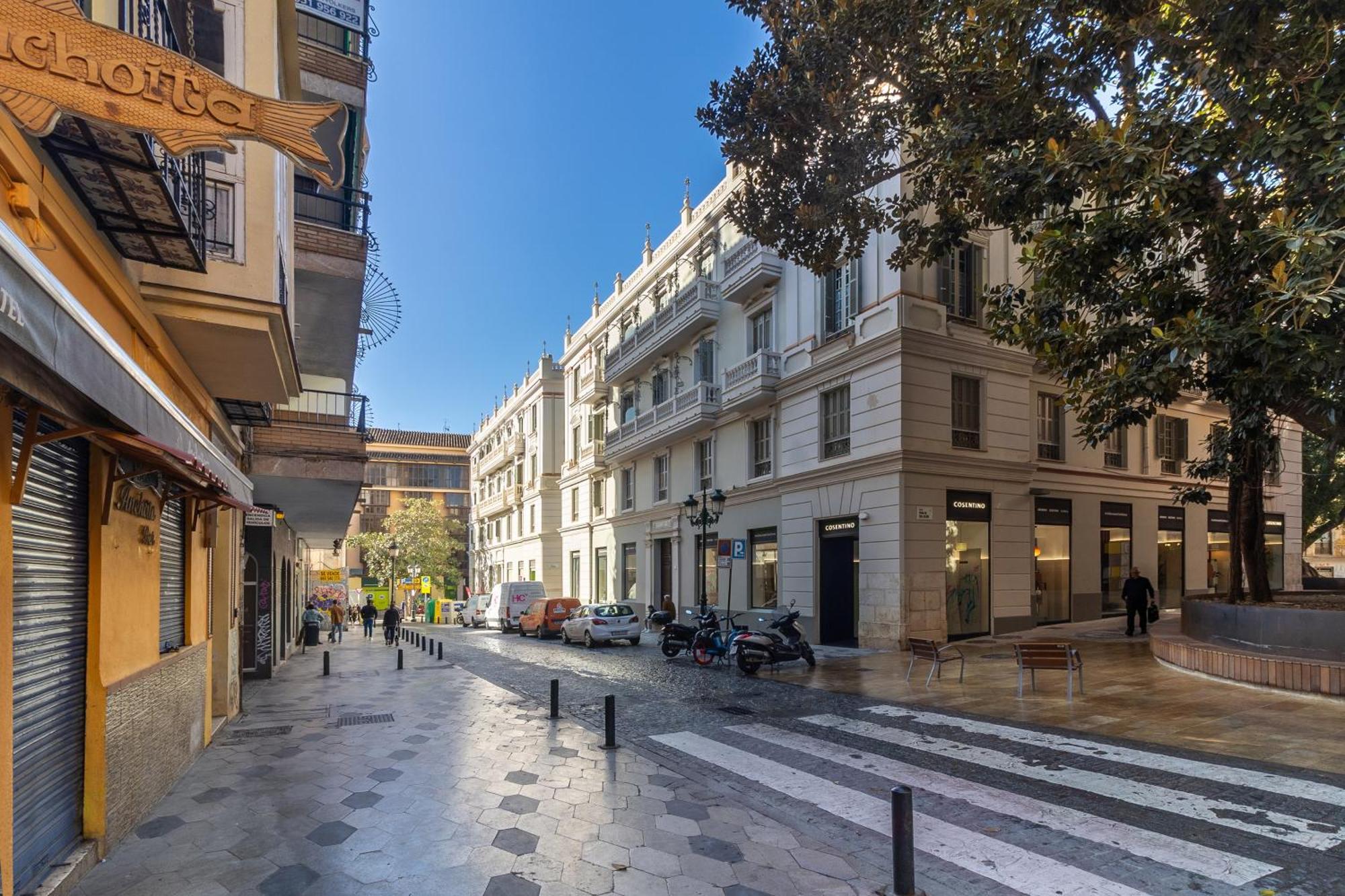 Nt Luxury Central Duplex With Terrace & Parking Малага Екстериор снимка